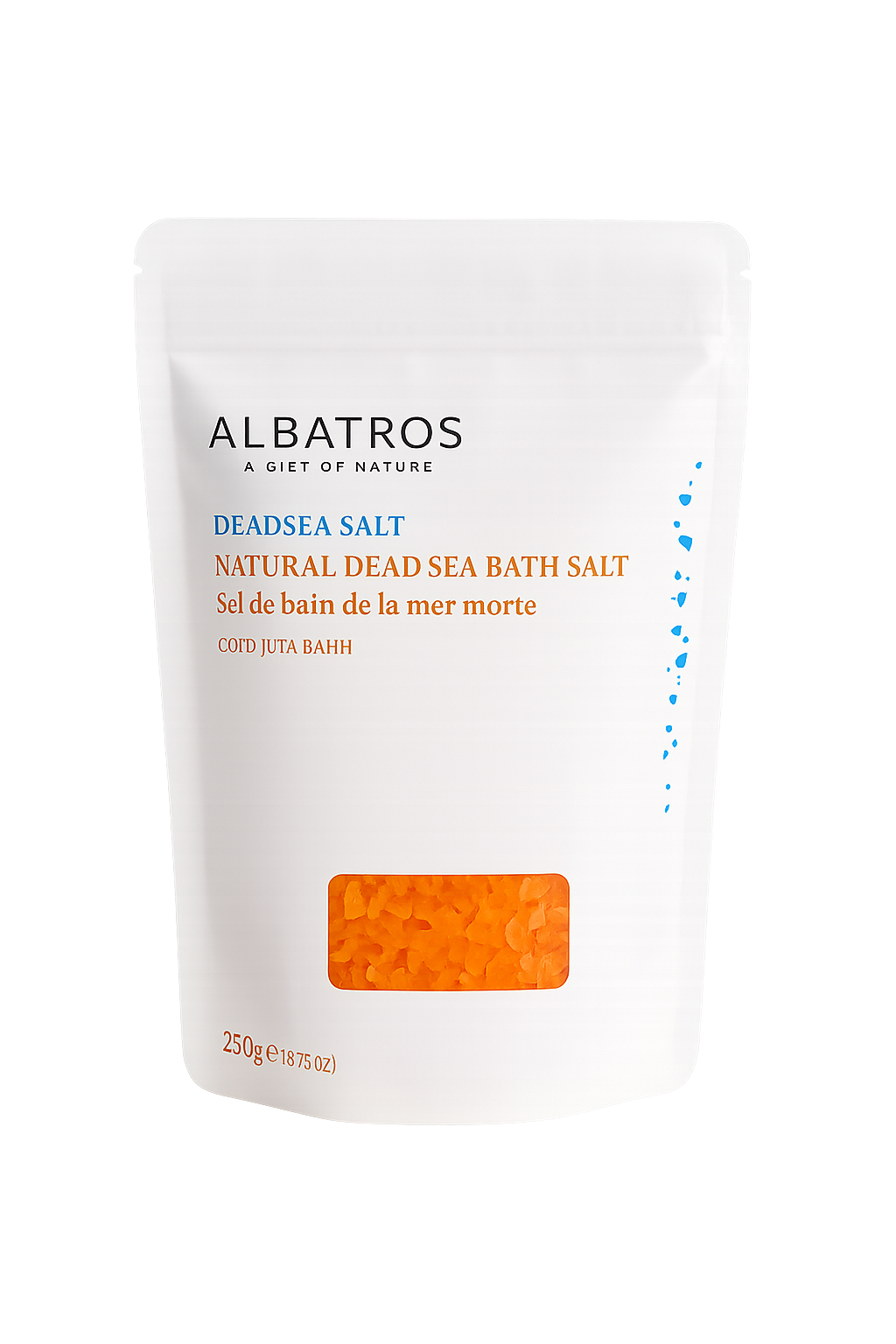 Bath salt bag Orange